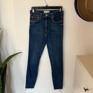 Zara High Rise Skinny Jeans